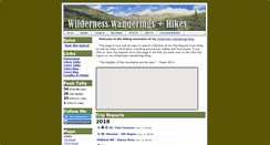 Desktop Screenshot of hiking.polarhaven.net